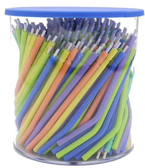رؤوس بلاستك قبضة ماء وهواء Plastic Air Water Syringe Tips  3-way عبوة الباكت 250