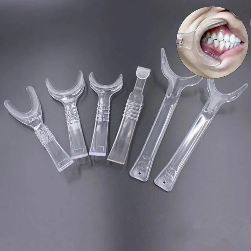 فاتح فم زجاجي  Cheek Retractor Dental T-Shape 