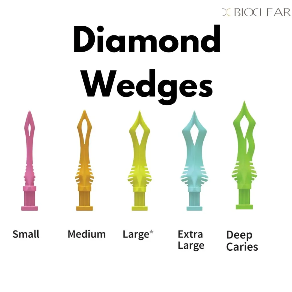 Bioclear Diamond Wedges ودج الأصلي (S)