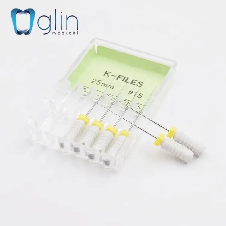 Glin K FILES SS 31mm  فايلات يدوي كي ستيل (15 - 40)