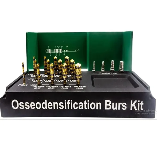Implant Osseodensification Bur (17 Pcs/1 Pkt) كت بيرات زراعه