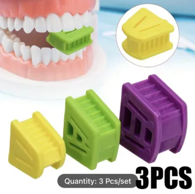 Mouth Silicone Props Bite Blocks فاتح فم عض سيلكون اطفال