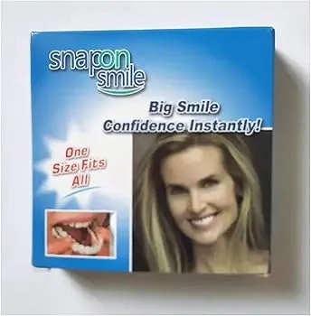 ابتسامه مؤقته
Snap On Smile Teeth Cosmetic Natural Instant Veneers
