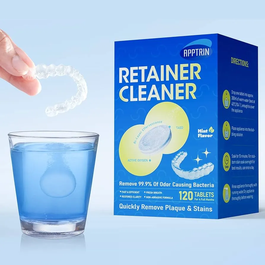 فوار تنظيف Retainer Cleaner