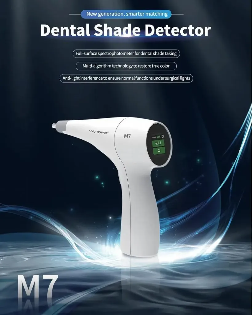 جهاز دليل لون الكتروني M7 Dental Shade Detector