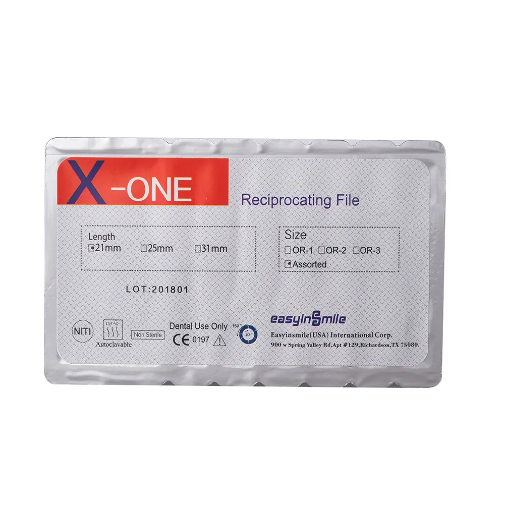 X-ONE Files Reciprocating Endo Files Root