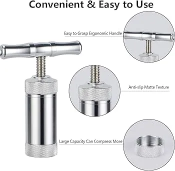 [3040000000THPP] T Handle Pollen Presser مطحنه كساره عظم