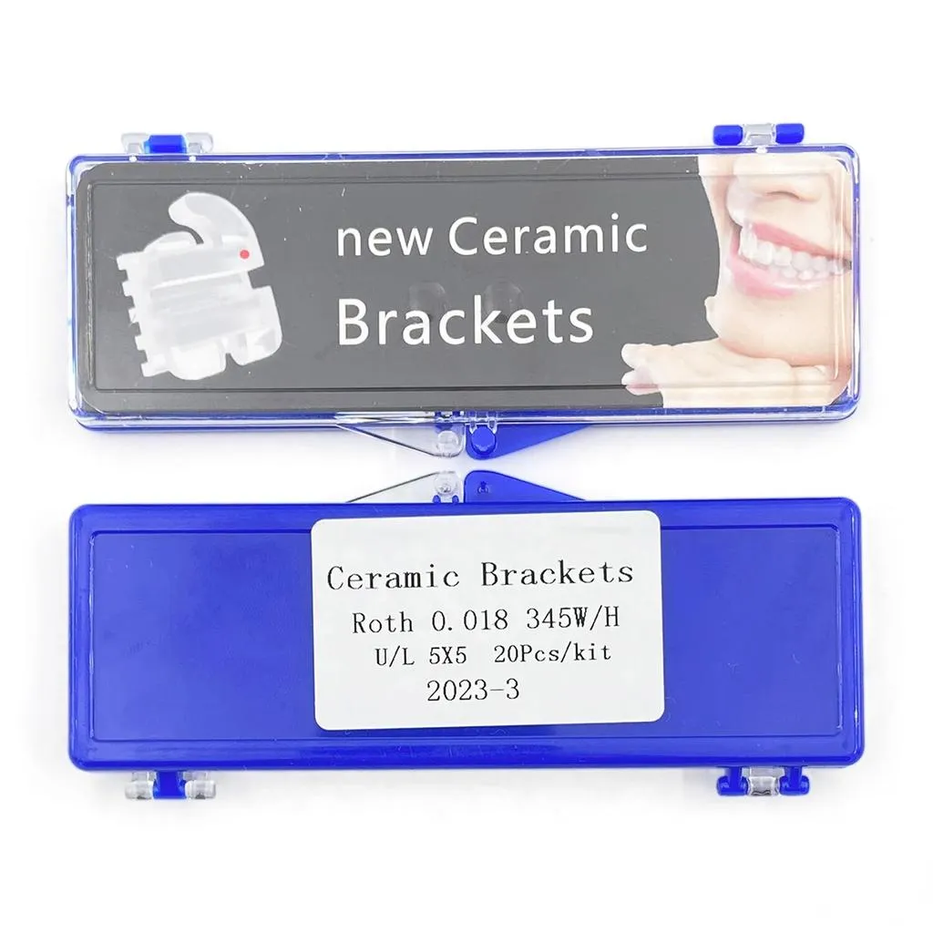 Orthodontic Ceramic Brackets براكت سيراميك (ROTH)