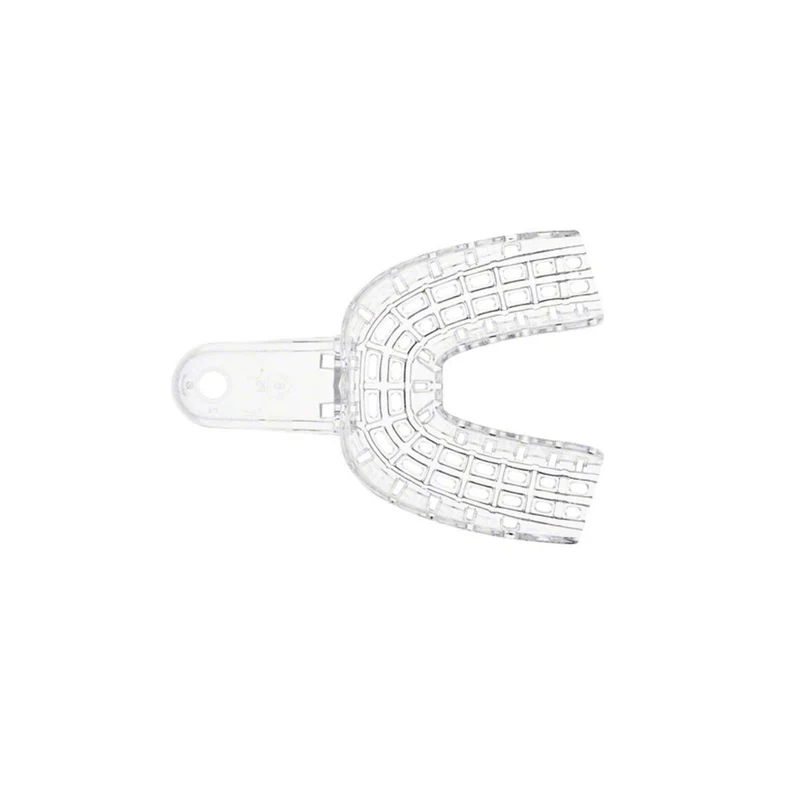 تريات بلاستيك حافة قصيرة single-use dental impression trays