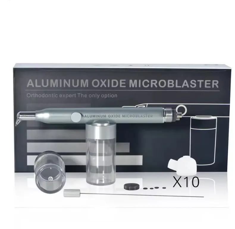 Aluminum Oxide Blaster Interface Microetcher Sandblasting Polisher (4  مخارج)