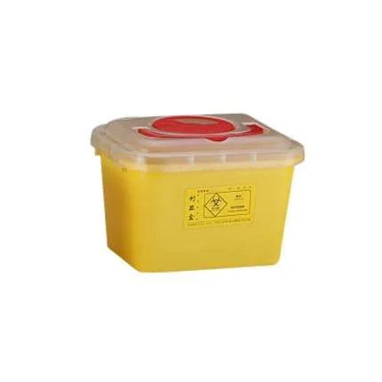 3L Sharp Container Plastic حامل نفايات