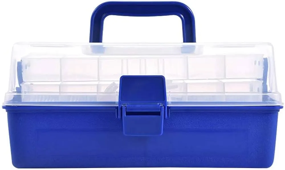 multi-tiered plastic storage case SMALLشنطة ادوات صغير