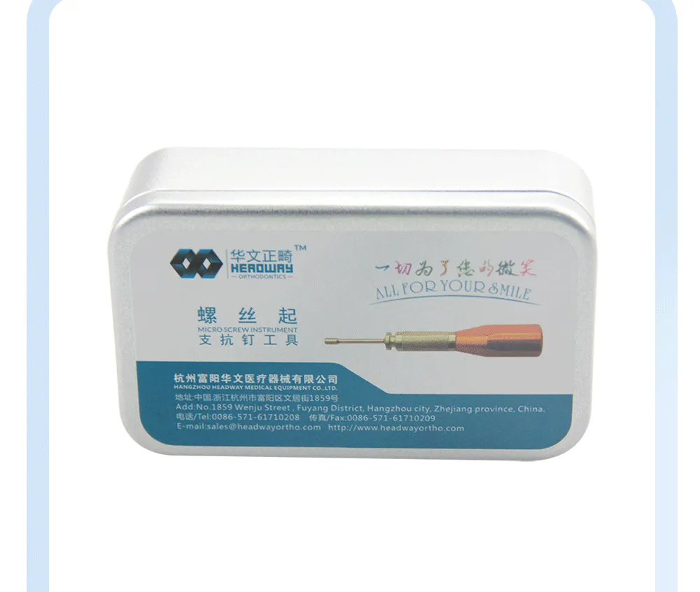[6130000000HEAO] HEAOWAY ORTHODONTIC MINISCREW driver
سكرو دريفر زرعات تقويم