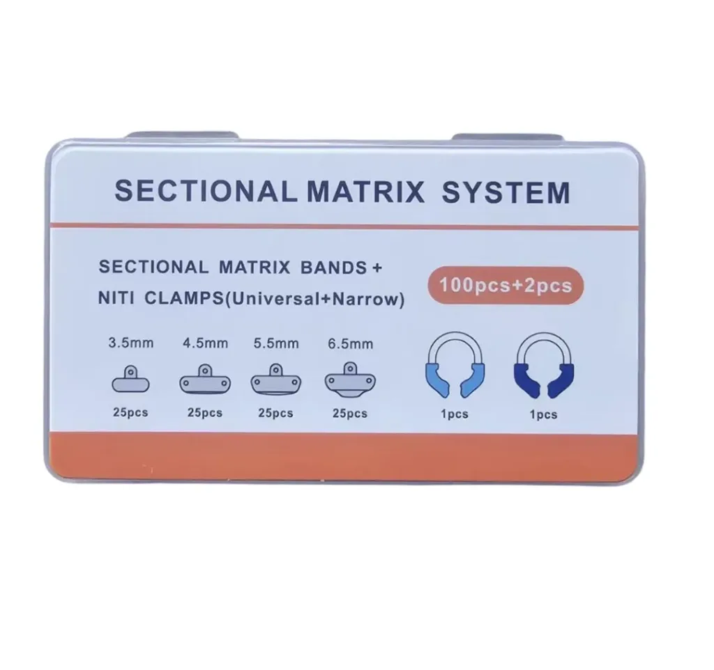 Sectional Matrix System Kit with Nickel Titanium clamp