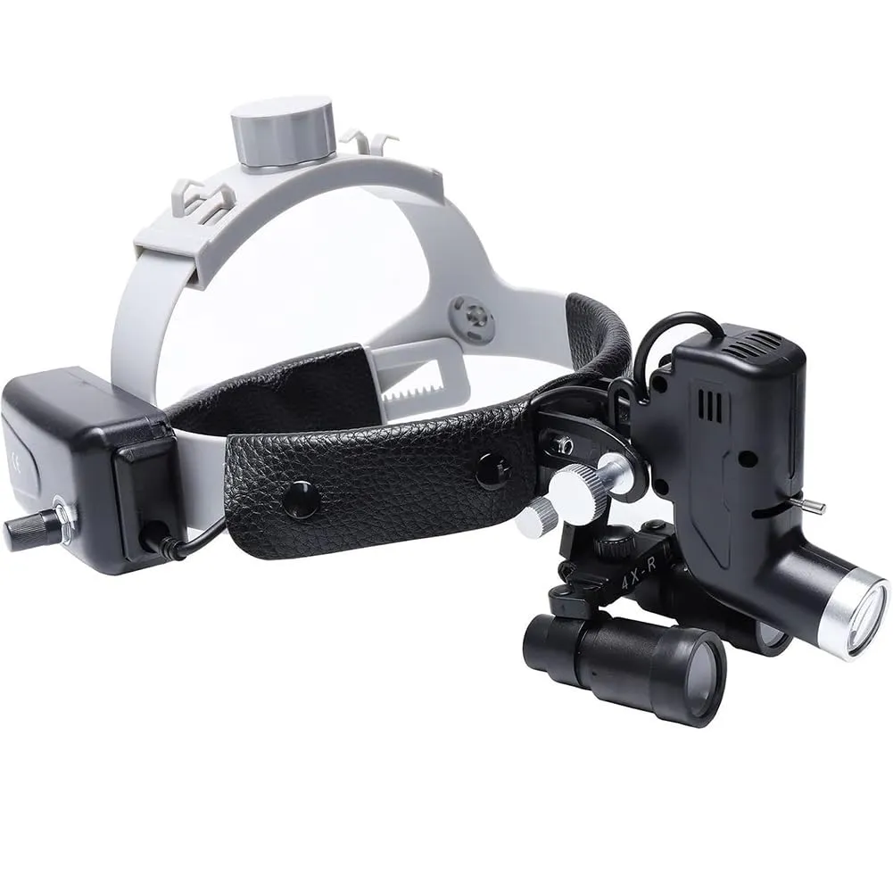 [110000000006X] 5W LED Surgical Dental Helmet Loupe لوب