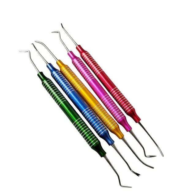 dental composite filling instruments set of 5كت ادوات كمبوزيت