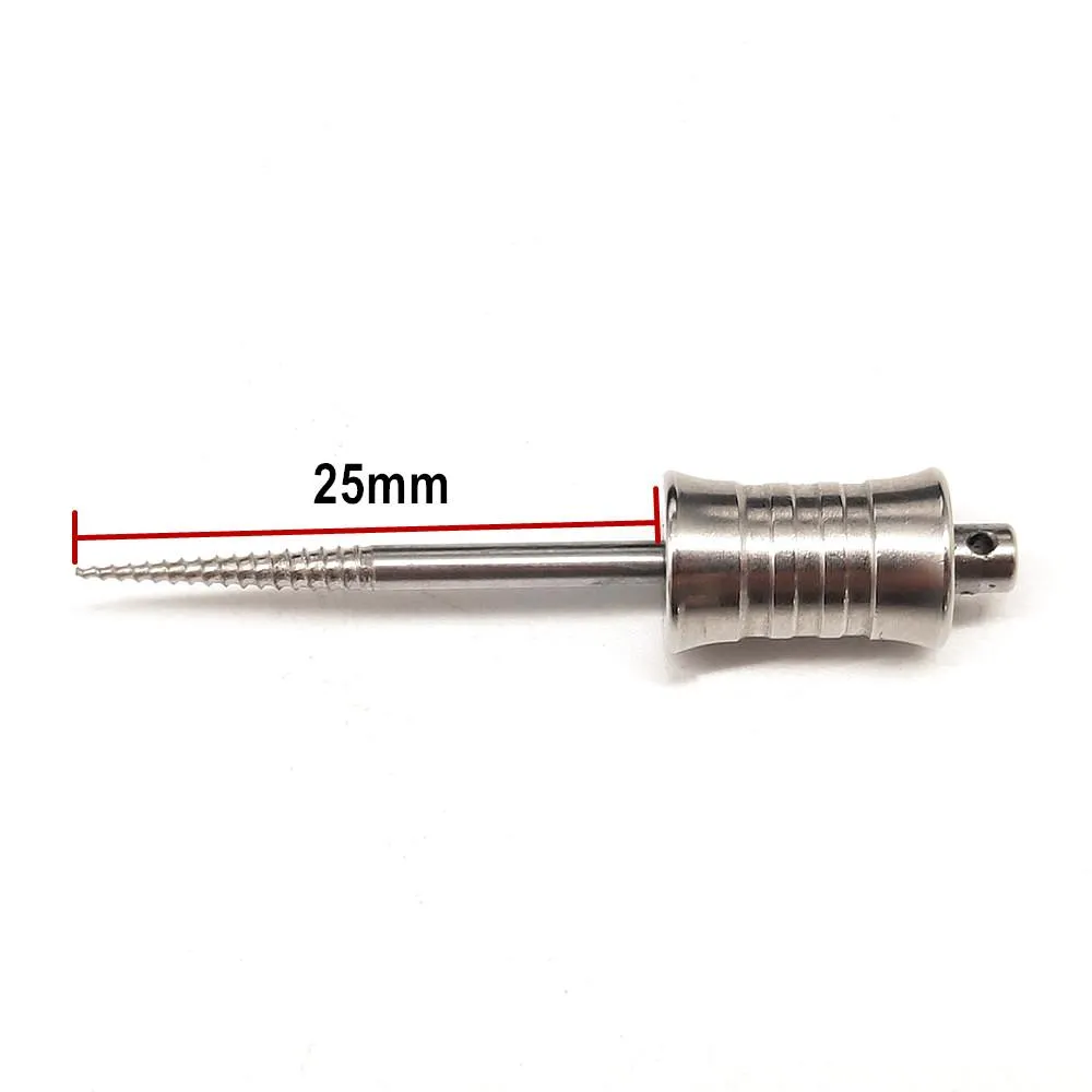 Dental Root Tooth Extraction Screw Dental Root Screw Extractor Apical Root Fragments Tools Medical لخلع الجذور (نازع بقايا جذور )