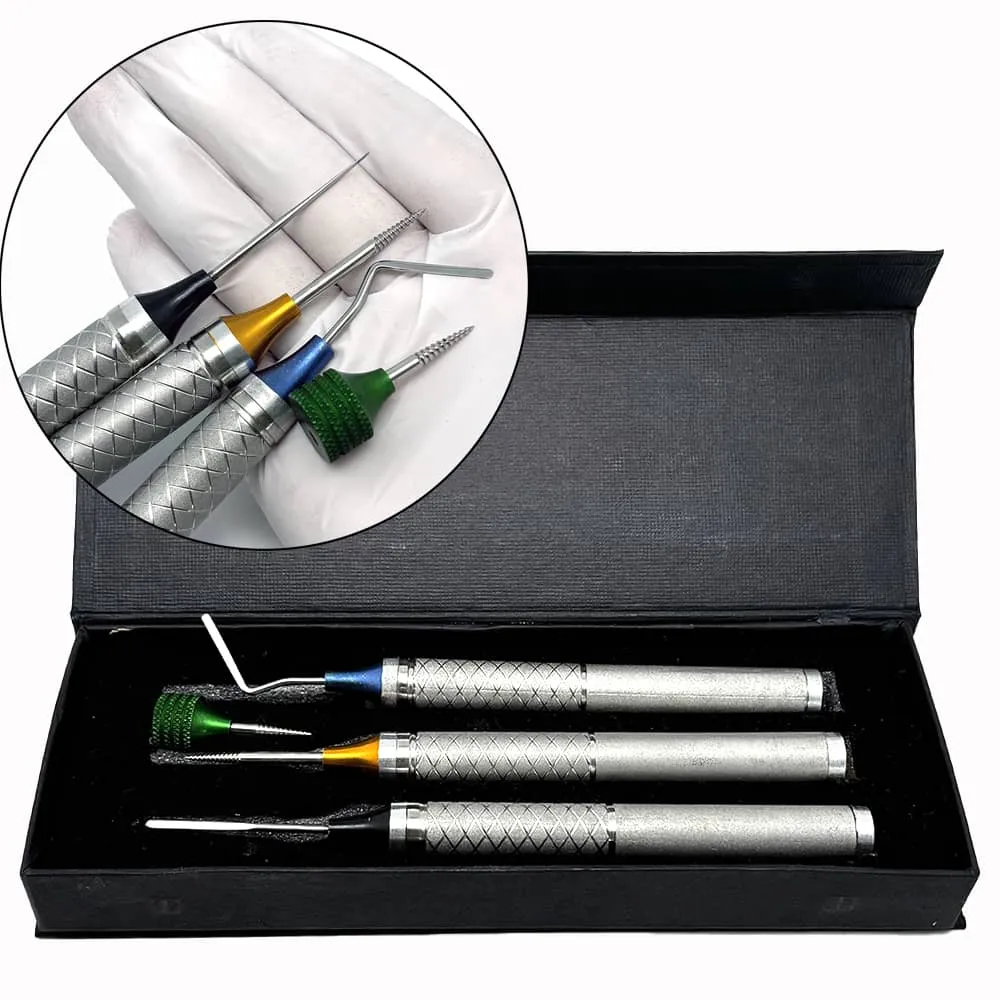 [3060000INSEXTR] نازع بقايا جذور Tooth Extraction Power Dental Flex Periotome Implant Surgery Extracting Tools