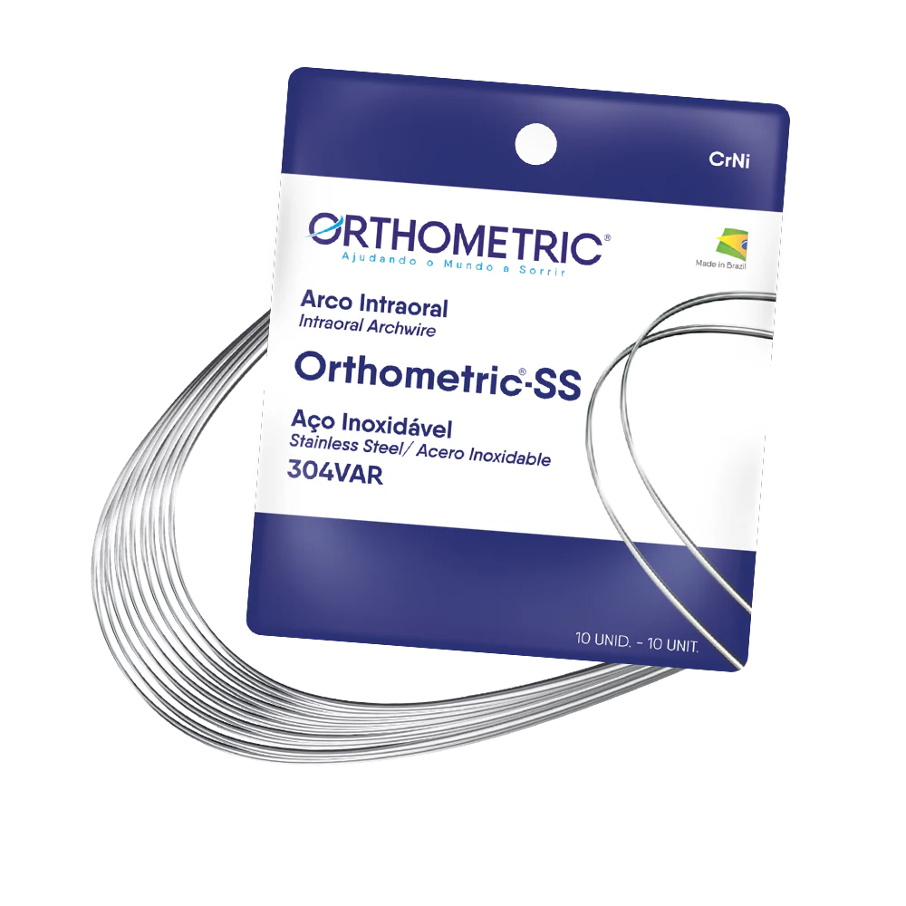 اسلاك تقويم ستانلس ستيل مضلع Orthometric SS Archwire
