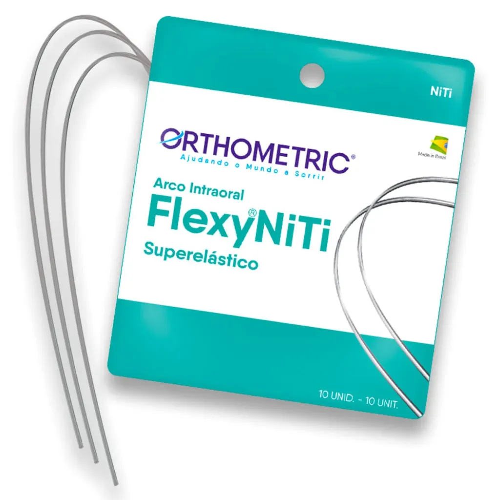 اسلاك تقويم نيكل تيتانيوم مضلع  Flexy NiTi Super Elastic Archwires