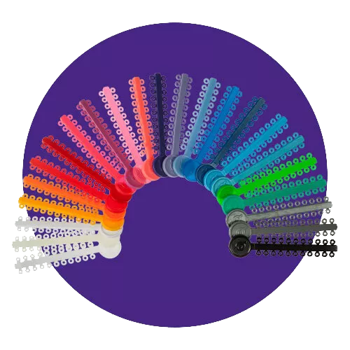 Orthometric O-tie  ربلات او تاي (ملون)