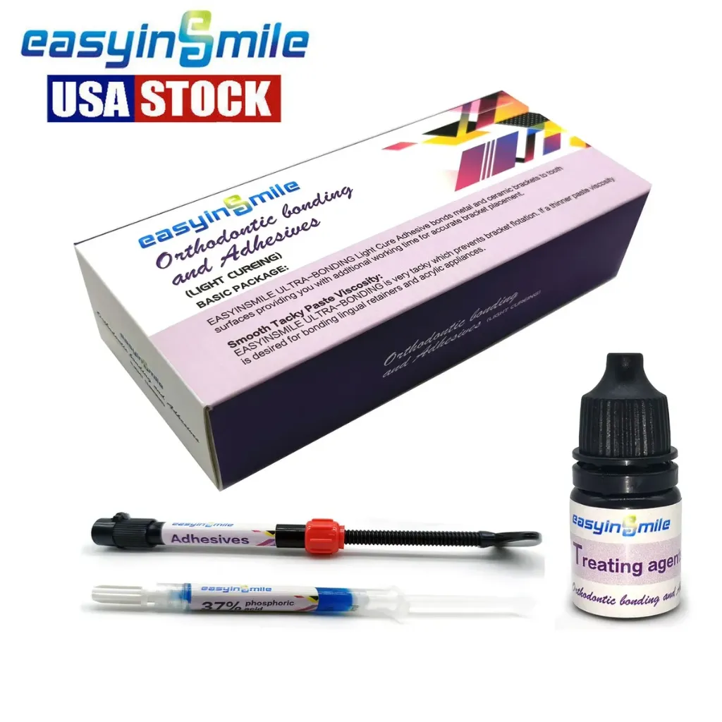 Easyinsmile orthodontic bonding and adhesives kit  ‏ كت كمبوزت وبوند تقويم