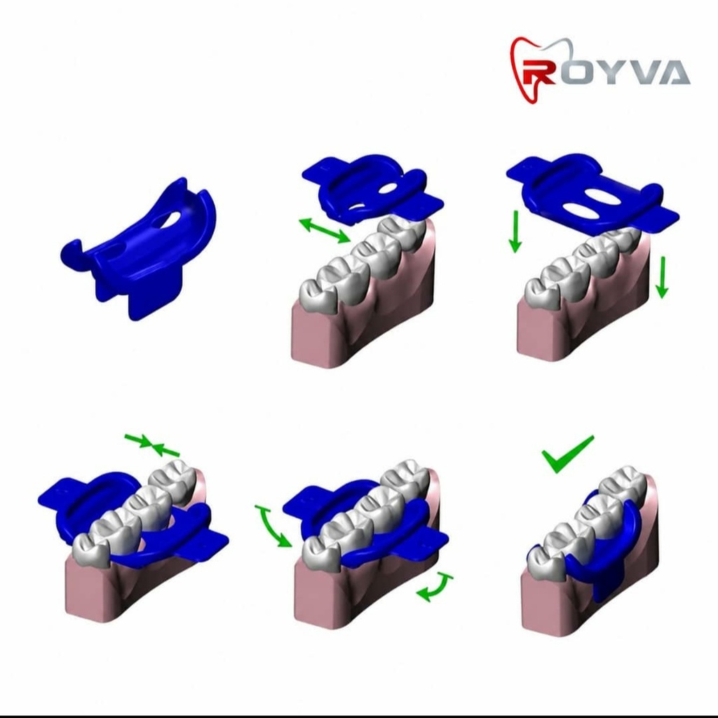 Mini Dam Rubber Dam حاجز اللثة المطاطي